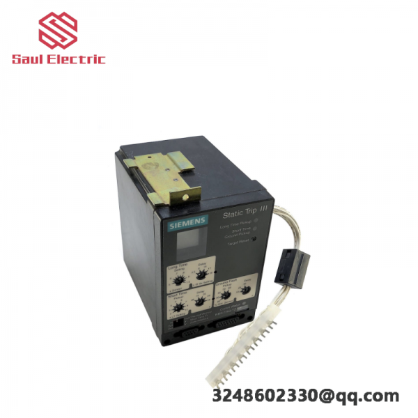 SIEMENS Static Trip III RMS-TSG-TZ-C: Advanced Power System Protection Module