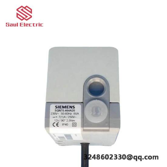 Siemens SQN70.464A20 - High-Power Drive System for Industrial Automation