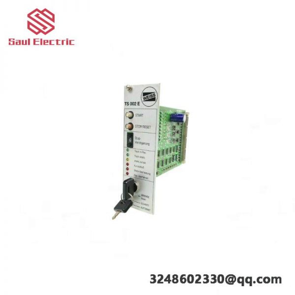 WEISS TS002E Temperature Control Module for Industrial Automation