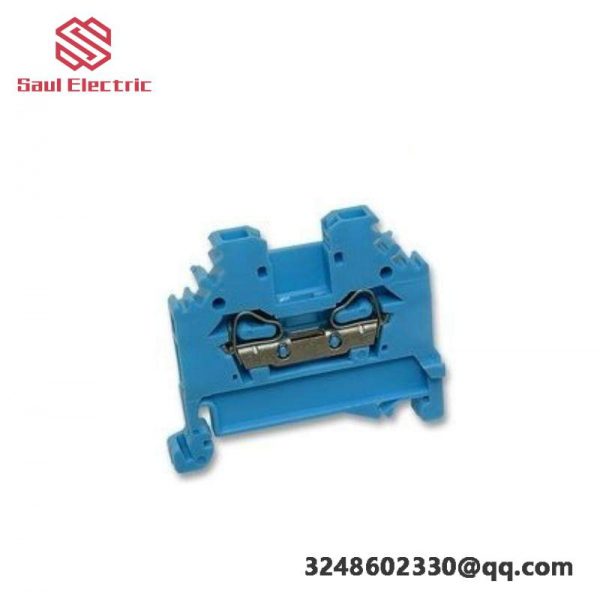 WAGO 280-104 DIN Rail Terminal Block with CAGE CLAMP Technology - 2 Conductor