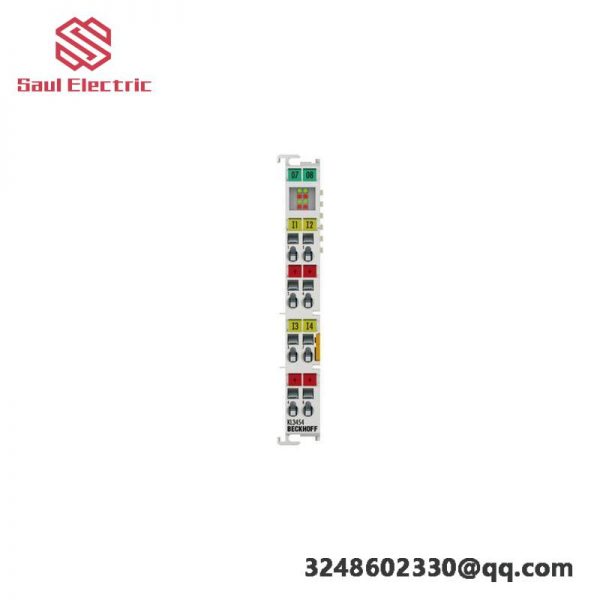 WAGO KL3454: 4-Channel Analog Input Single-Ended, Designed for Industrial Automation